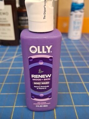 Olly Renew Mood + Skin Body Wash - Purple Bottle
